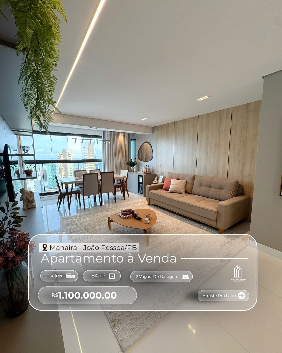 Apartamento Mobiliado no Manaíra
